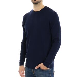 MAGLIA LAVORATA BLU